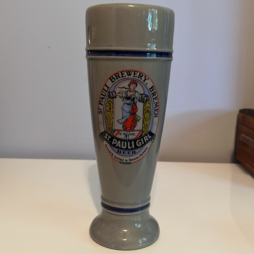 Vintage Gerzit salt glazed beer stein